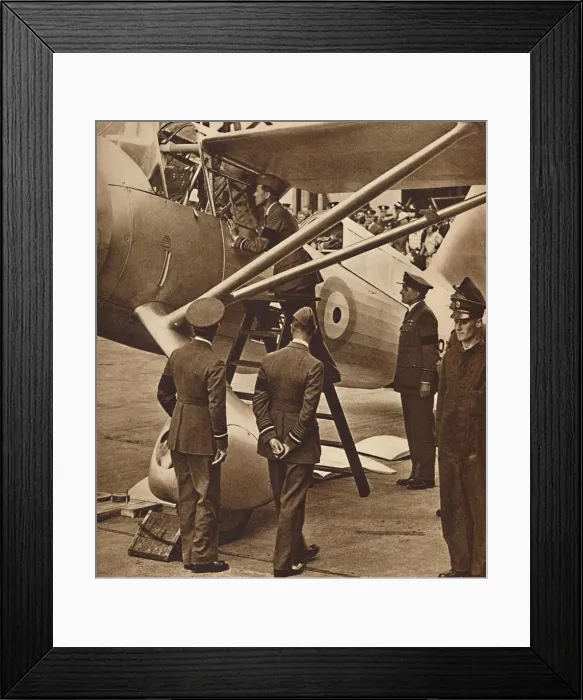 Framed Print : With the Royal Air Force, 1937 Framed Print : With the Royal Air Force, 1937