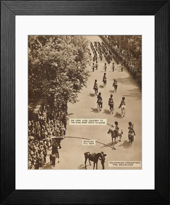 Framed Print : The King Rode On, 1937 Framed Print : The King Rode On, 1937