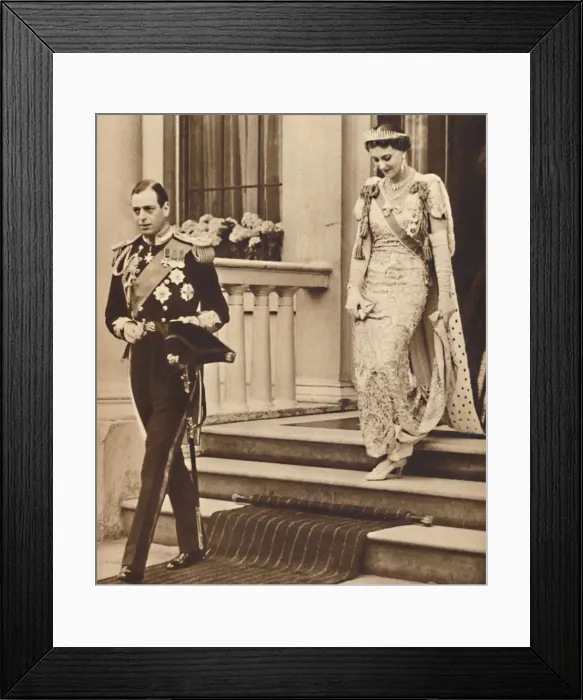 Framed Print : The Duke and Duchess of Kent, May 12 1937 Framed Print : The Duke and Duchess of Kent, May 12 1937