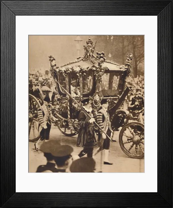 Framed Print : Two Crowns, Two Sceptres, May 12 1937 Framed Print : Two Crowns, Two Sceptres, May 12 1937