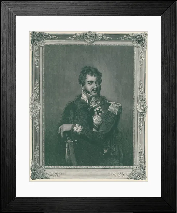 Framed Print : Marshal Josef Anton, Prince Poniatowski, c1800, (1896). Artist: Charles J. State Framed Print : Marshal Josef Anton, Prince Poniatowski, c1800, (1896). Artist: Charles J. State