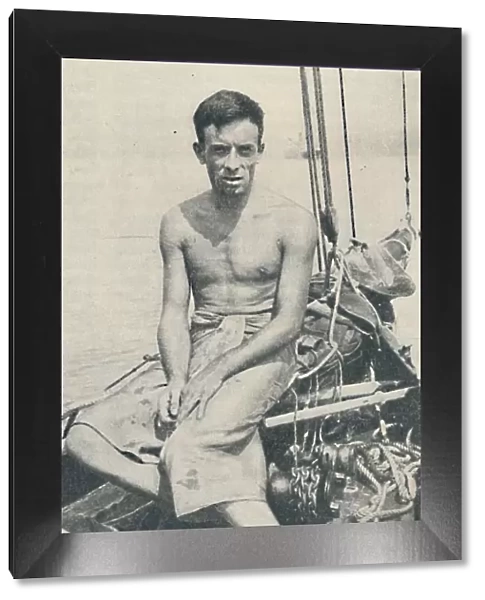 A Modern Ulysses. Gerbault photographed at Suva, in the Fiji Islands, 1936