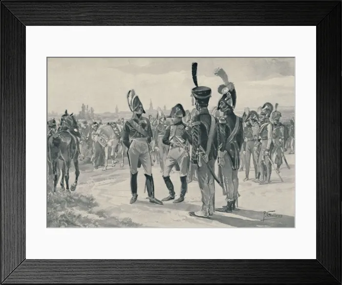 Framed Print : The Gorgeous Drum-Majors, 1896 Framed Print : The Gorgeous Drum-Majors, 1896
