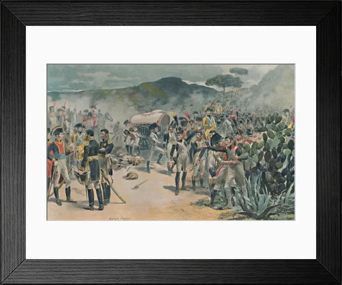 Framed Print : The Capitulation of Baylen, 1808, (1896) Framed Print : The Capitulation of Baylen, 1808, (1896)
