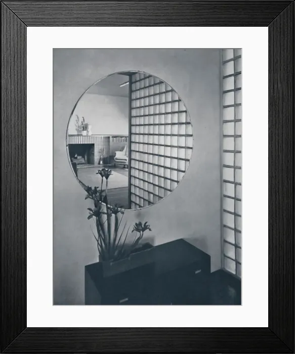 Framed Print : Entrance hall in the house of Dr. and Mrs. James B. Graeser in Oakland, California Framed Print : Entrance hall in the house of Dr. and Mrs. James B. Graeser in Oakland, California