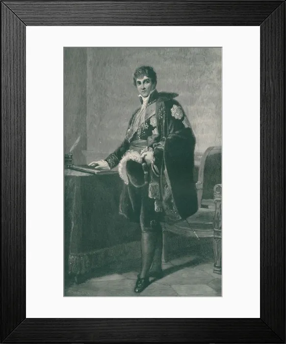 Framed Print : Michel-Louis-Etienne, Count Reynaud De Saint-Jean D Angely, c1800, (1896). Artist: M Haider Framed Print : Michel-Louis-Etienne, Count Reynaud De Saint-Jean D Angely, c1800, (1896). Artist: M Haider