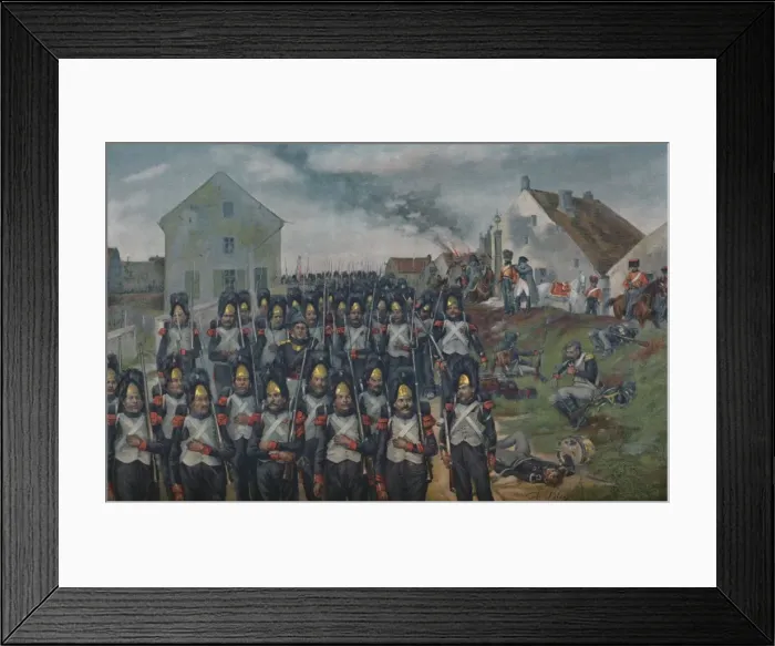 Framed Print : The Guard - Campaign of France, 1896 Framed Print : The Guard - Campaign of France, 1896