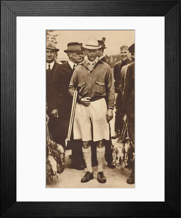 Framed Print : Back from a Partridge Shoot, Austria 1936 (1937) Framed Print : Back from a Partridge Shoot, Austria 1936 (1937)