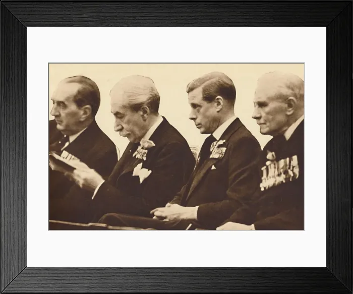Framed Print : With The Men Who Remember, 1936 (1937) Framed Print : With The Men Who Remember, 1936 (1937)