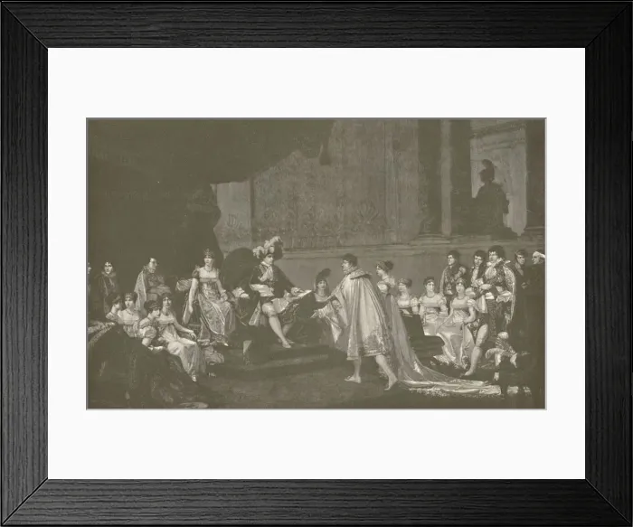 Framed Print : Marriage of Prince Jerome Bonaparte and Princess Frederica Catherine of Würtemberg Framed Print : Marriage of Prince Jerome Bonaparte and Princess Frederica Catherine of Würtemberg