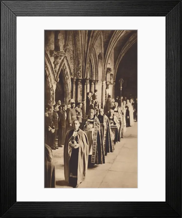 Framed Print : The Regalia, May 12 1937 Framed Print : The Regalia, May 12 1937
