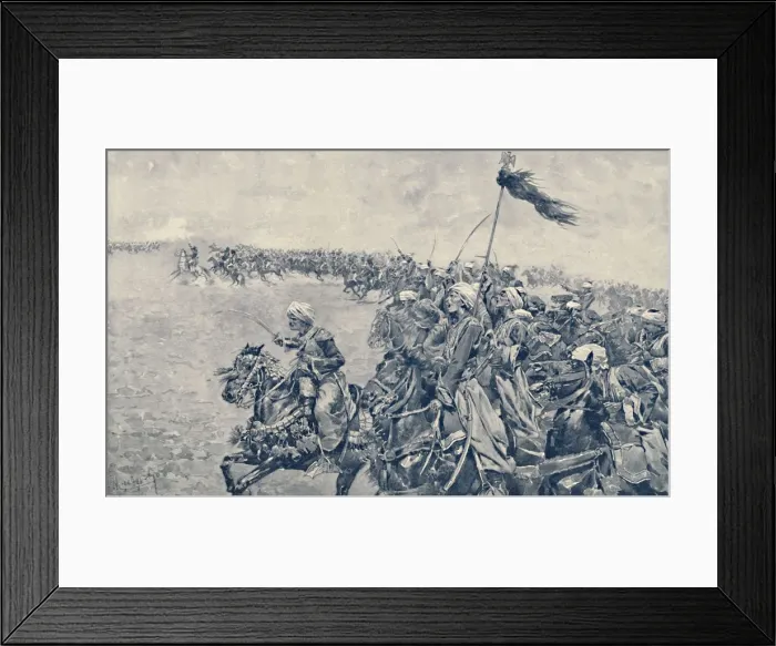 Framed Print : Charge of the Mamelukes at the Battle of Austerlitz, 1896 Framed Print : Charge of the Mamelukes at the Battle of Austerlitz, 1896