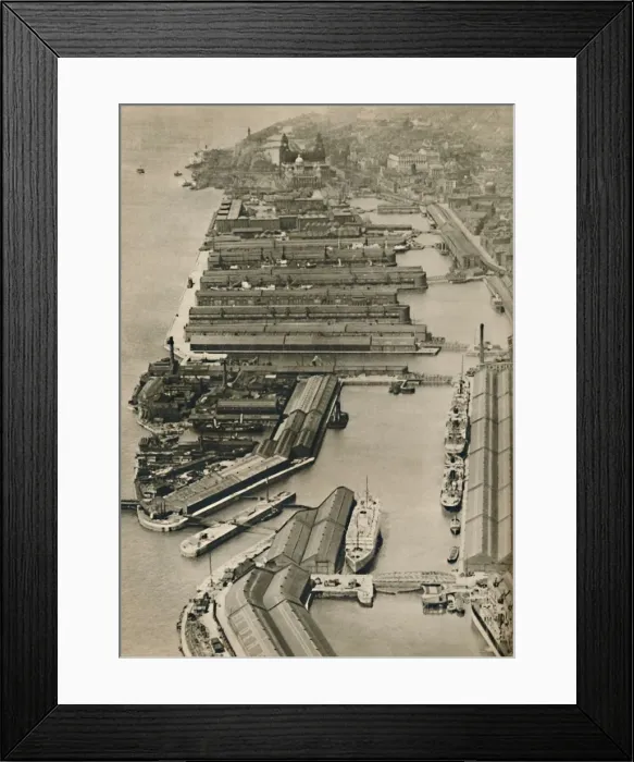 Framed Print : Vessels sail from Liverpool to ports all over the world, from the River Mersey Framed Print : Vessels sail from Liverpool to ports all over the world, from the River Mersey