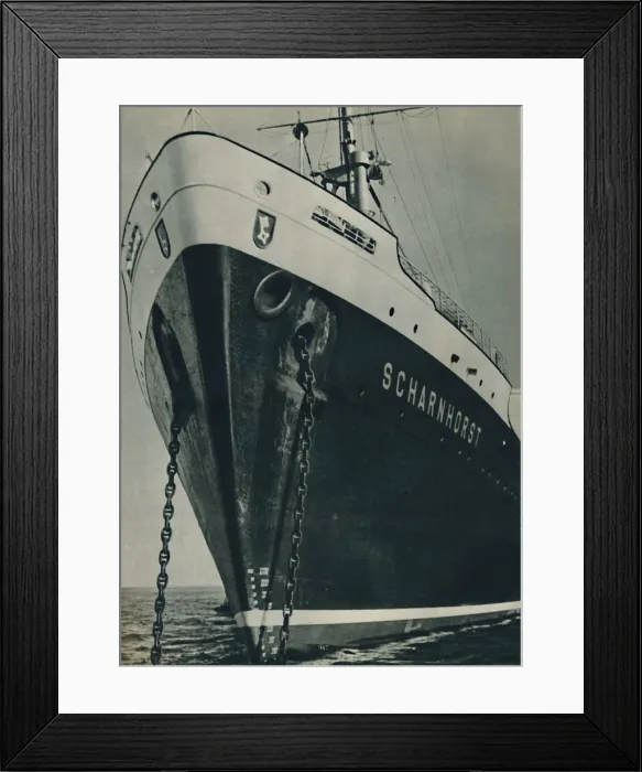 Framed Print : Modern liners for Far Eastern Services of the German Lloyd Line built in 1935, 1937 Framed Print : Modern liners for Far Eastern Services of the German Lloyd Line built in 1935, 1937