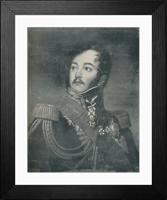 Framed Print : Count Jean Rapp, c1800, (c1835), (1896) Framed Print : Count Jean Rapp, c1800, (c1835), (1896)