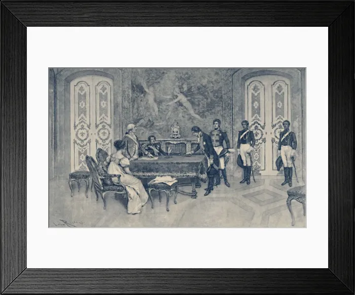 Framed Print : The Arrest of Ferdinand, 1807, (1896) Framed Print : The Arrest of Ferdinand, 1807, (1896)