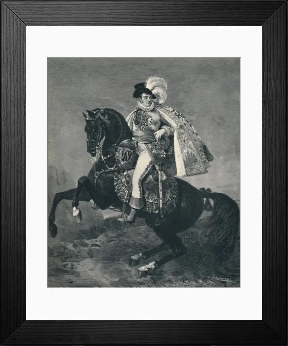 Framed Print : Jerome Bonaparte - King of Westphalia, c1808, (1896). Artist: M Haider Framed Print : Jerome Bonaparte - King of Westphalia, c1808, (1896). Artist: M Haider