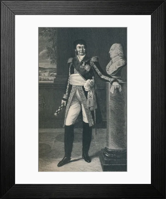 Framed Print : Henri-Jacques-Guillaume Clarke, c1800, (1896). Artist: Charles J. State Framed Print : Henri-Jacques-Guillaume Clarke, c1800, (1896). Artist: Charles J. State