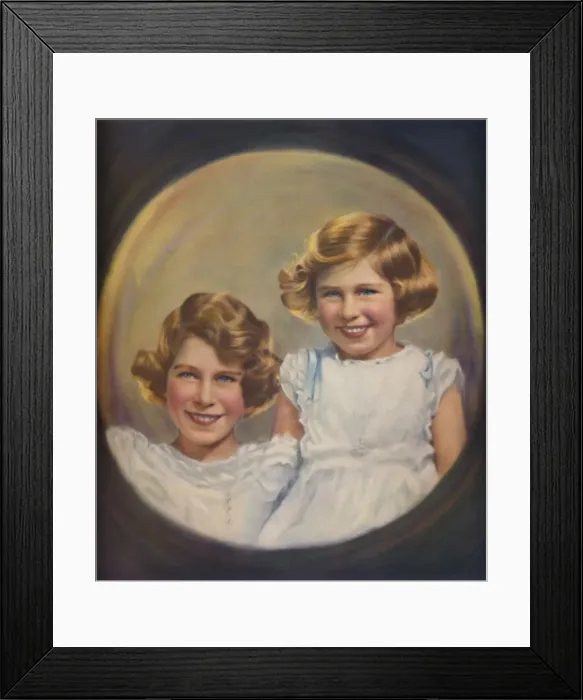 Framed Print : The Sister Princesses, c1934, (1937) Framed Print : The Sister Princesses, c1934, (1937)