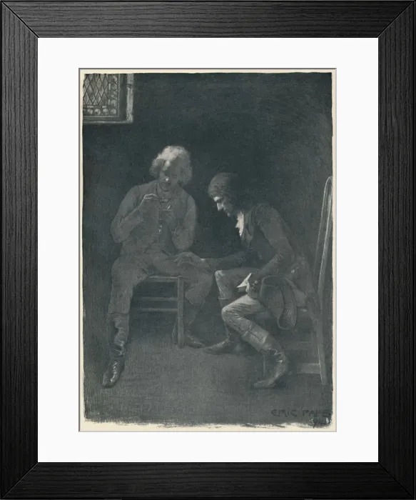 Framed Print : Bonaparte Pawning His Watch, 1792, (1896) Framed Print : Bonaparte Pawning His Watch, 1792, (1896)