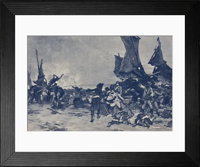 Framed Print : The Battle of Quiberon, 1795, (1896) Framed Print : The Battle of Quiberon, 1795, (1896)