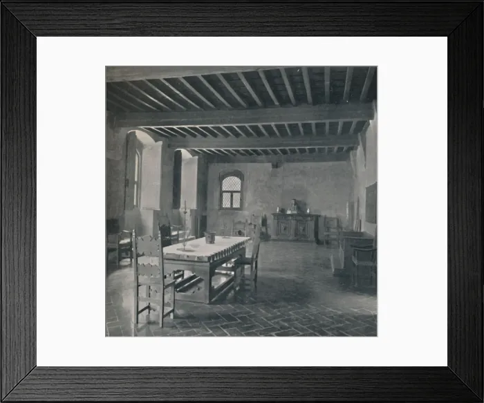 Framed Print : Palazzo Davanzati, Main room on Third Floor, 1928 Framed Print : Palazzo Davanzati, Main room on Third Floor, 1928