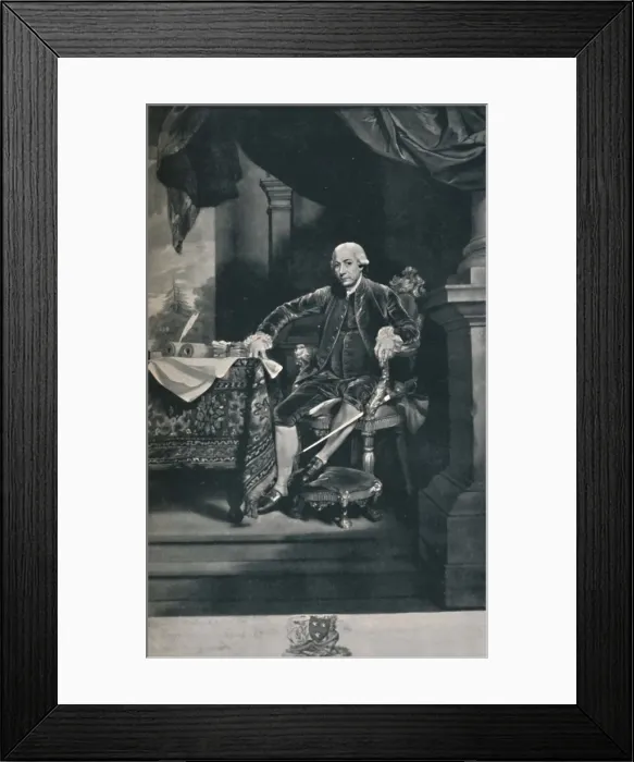 Framed Print : Henry Laurens, c1758-1770, (1928). Artist: Valentine Green Framed Print : Henry Laurens, c1758-1770, (1928). Artist: Valentine Green
