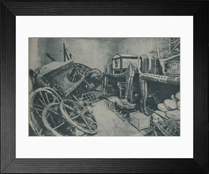 Framed Print : Wealth Beyond the Dreams of Avarice Consigned to the Tomb, c1935 Framed Print : Wealth Beyond the Dreams of Avarice Consigned to the Tomb, c1935