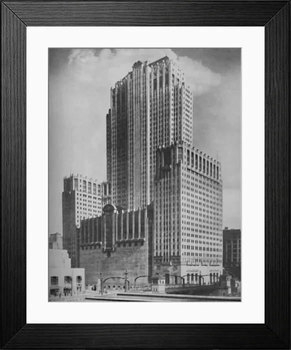 Framed Print : Forty Storeys for a Home of Grand Opera and Many Other Things Besides, c1935 Framed Print : Forty Storeys for a Home of Grand Opera and Many Other Things Besides, c1935