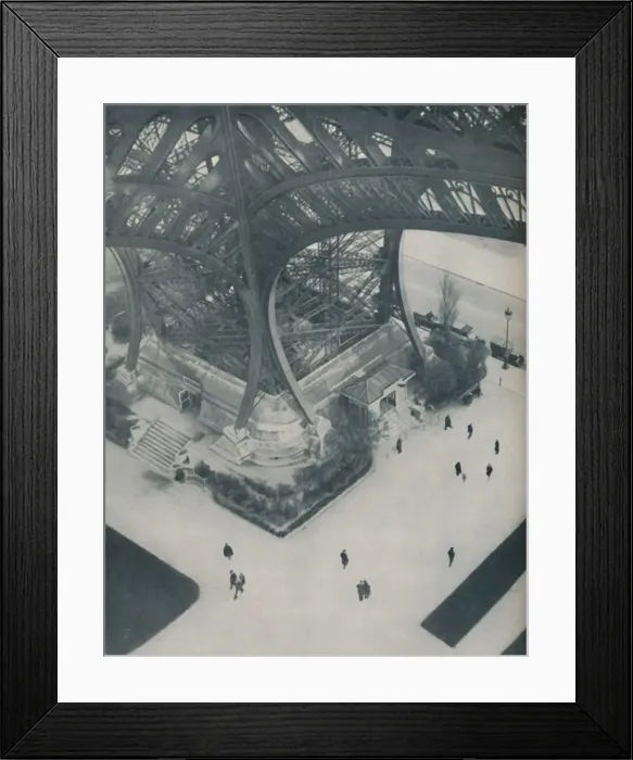 Framed Print : Eiffels Master Toy: An Iron Foot of the Colossus of Towers, c1935 Framed Print : Eiffels Master Toy: An Iron Foot of the Colossus of Towers, c1935