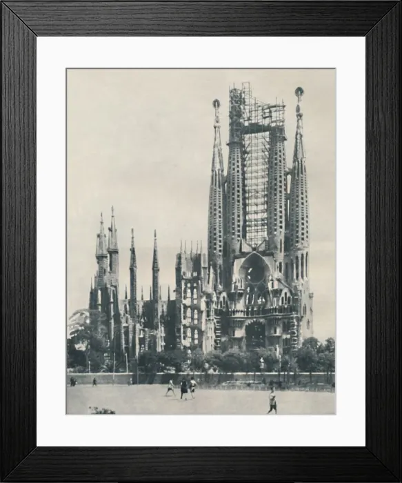 Framed Print : Individuality in Ecclesiastical Architecture Carried to Extremes, c1935. Artist: GPA Framed Print : Individuality in Ecclesiastical Architecture Carried to Extremes, c1935. Artist: GPA