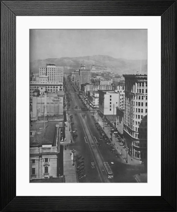 Framed Print : The Fruits of Far-Sighted Highway Planning: A Motorists Paradise, c1935