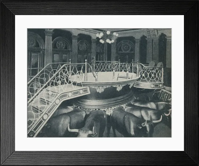 Framed Print : The Font of Baptism Personal Or By Proxy, c1935 Framed Print : The Font of Baptism Personal Or By Proxy, c1935