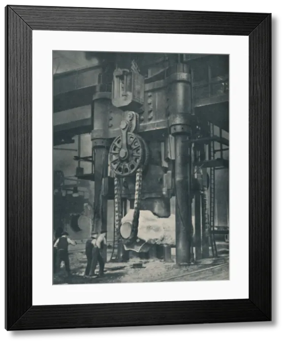 Framed Print : Workers in the Metal Upon Which Our Civilization Depends, c1935 Framed Print : Workers in the Metal Upon Which Our Civilization Depends, c1935
