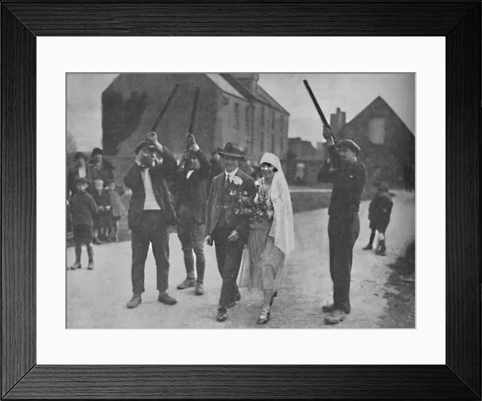Framed Print : Quaint Pagan Superstitions That Stilll Survive in Holy Island, c1935 Framed Print : Quaint Pagan Superstitions That Stilll Survive in Holy Island, c1935