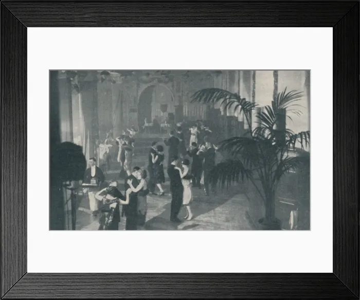 Framed Print : Dance, Song and Supper in Underground Halls of Pleasure, c1935. Artist: Sport & General Framed Print : Dance, Song and Supper in Underground Halls of Pleasure, c1935. Artist: Sport & General