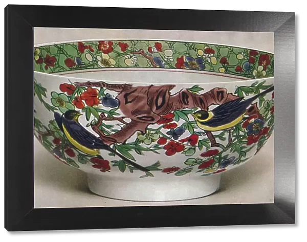 Chinese Porcelain Bowl. Famille Verte. Period of K Ang Hsi, 1662-1722, (1928)
