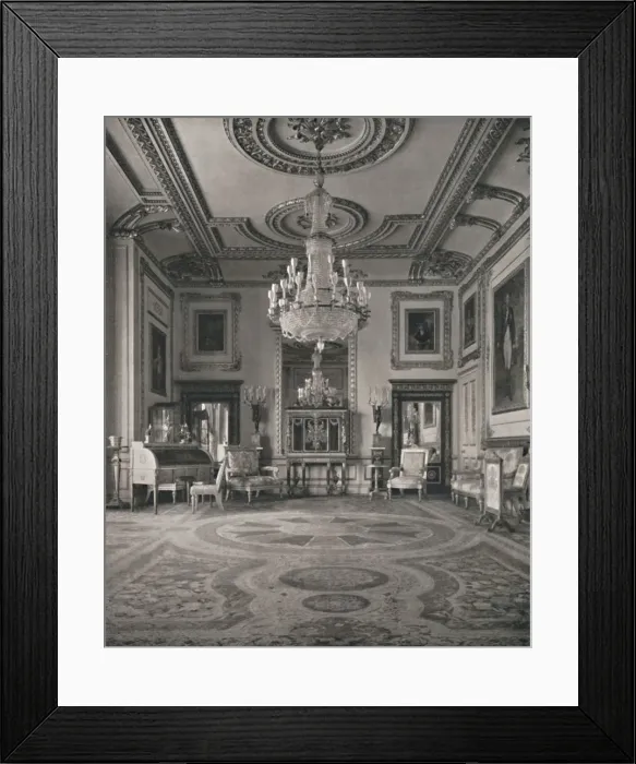 Framed Print : The White Drawing Room, Windsor Castle, 1927 Framed Print : The White Drawing Room, Windsor Castle, 1927