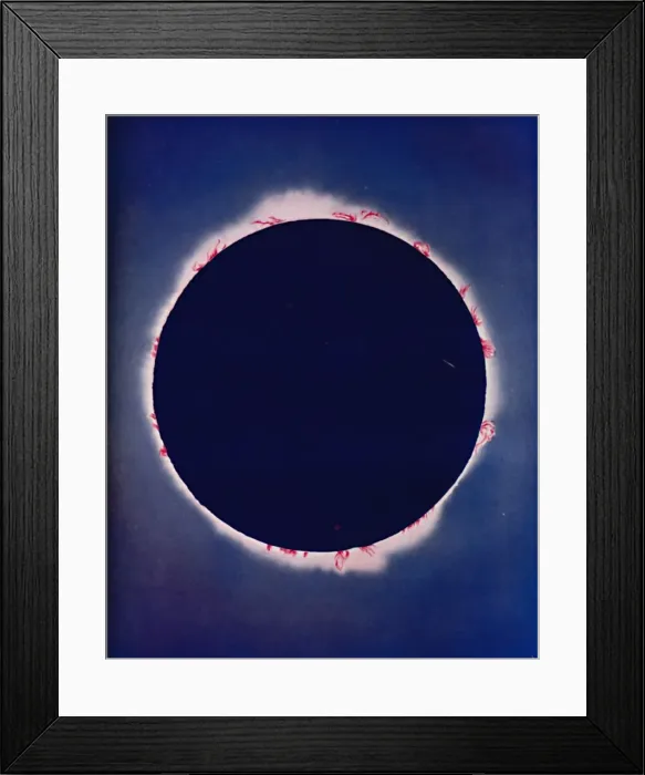 Framed Print : What Is Seen During The Few Moments of a Total Eclipse, c1935 Framed Print : What Is Seen During The Few Moments of a Total Eclipse, c1935