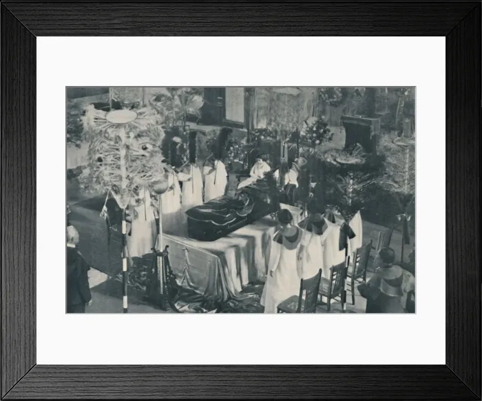 Framed Print : Royal State and Panoply of Priceless Feathers for the Last of His Line, c1935. Artist Framed Print : Royal State and Panoply of Priceless Feathers for the Last of His Line, c1935. Artist