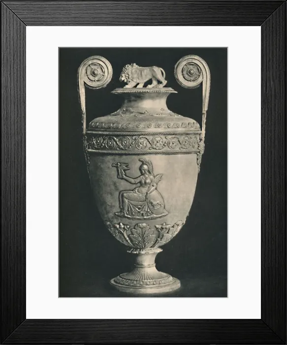 Framed Print : The Trafalgar Vase at Lloyd s, 1805-1806, (1928). Artists: Digby Scott, Unknown Framed Print : The Trafalgar Vase at Lloyd s, 1805-1806, (1928). Artists: Digby Scott, Unknown