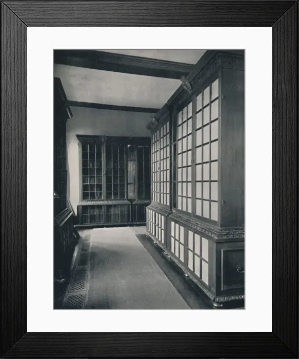 Framed Print : The Pepys Library, Magdalene College, Cambridge, 1928 Framed Print : The Pepys Library, Magdalene College, Cambridge, 1928