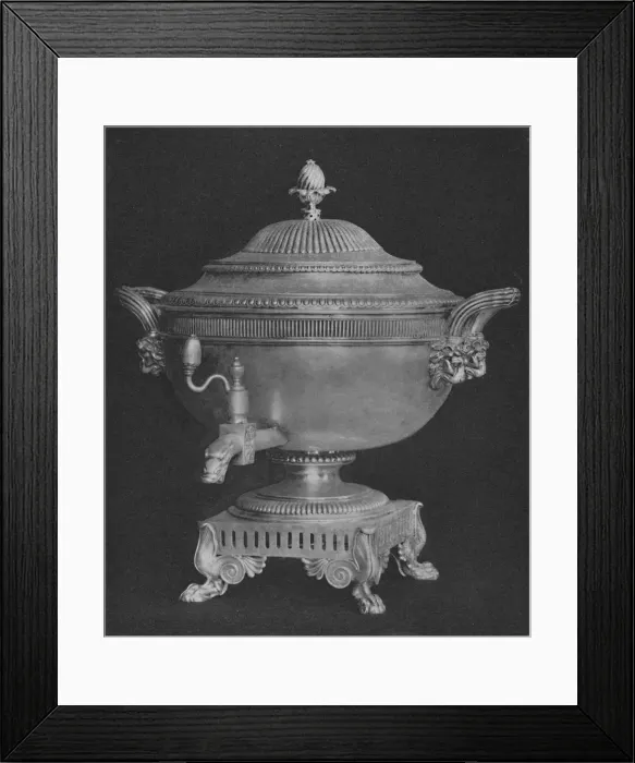 Framed Print : Urn presented to Thomas Backhouse by Committee on American Captures 1806, 1928 Framed Print : Urn presented to Thomas Backhouse by Committee on American Captures 1806, 1928
