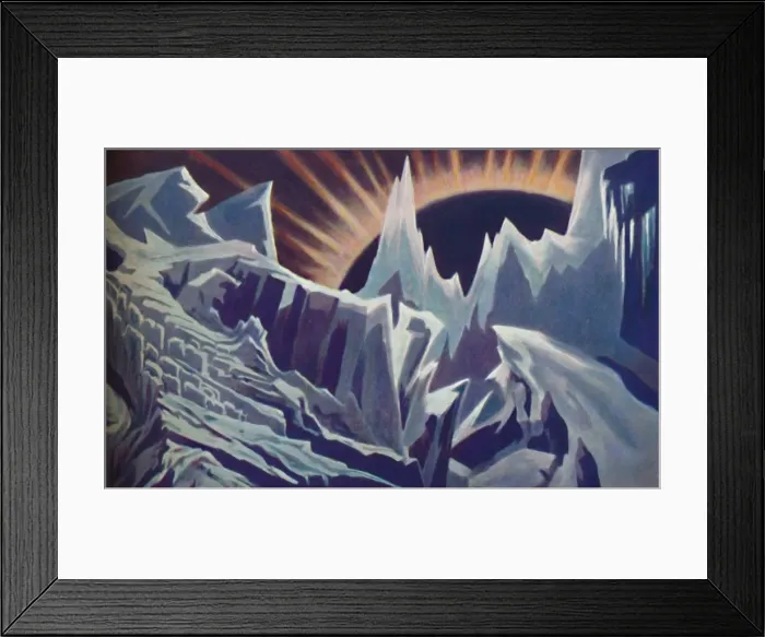 Framed Print : Mercurys Eternal Night, c1935