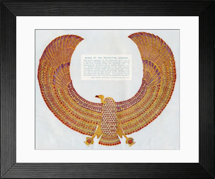 Framed Print : Wings of the Protecting Goddess, c1935 Framed Print : Wings of the Protecting Goddess, c1935