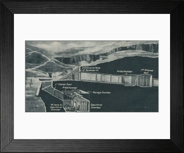 Framed Print : Mine of Wealth That Escaped Discovery for 3, 000 Years, c1935 Framed Print : Mine of Wealth That Escaped Discovery for 3, 000 Years, c1935