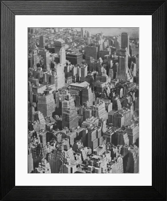 Framed Print : Massed Miracles of American Achievement in Architecture, c1935. Artist: Ewing Galloway Framed Print : Massed Miracles of American Achievement in Architecture, c1935. Artist: Ewing Galloway