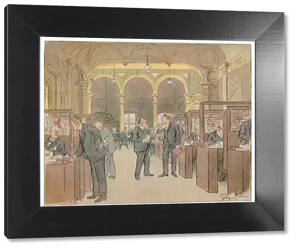 Lloyds Room. 1927 - As Seen by a Punch Artist, (1928)