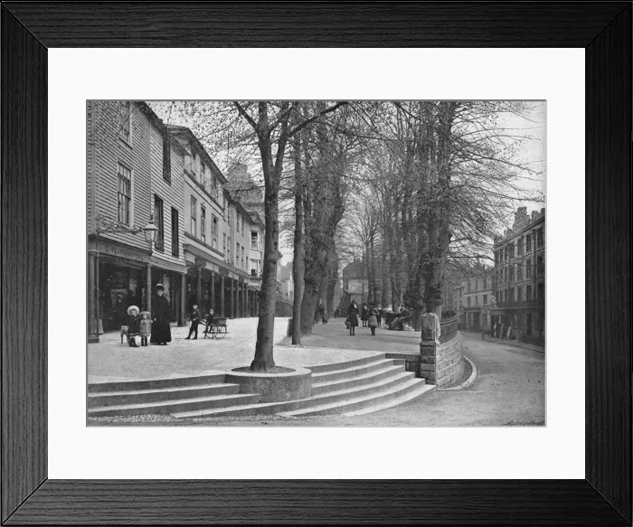 Framed Print : The Pantiles, Tunbridge Wells, c1896. Artist: Carl Norman Framed Print : The Pantiles, Tunbridge Wells, c1896. Artist: Carl Norman