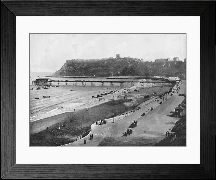 Framed Print : Scarborough: North Bay, c1896. Artist: Frith & Co Framed Print : Scarborough: North Bay, c1896. Artist: Frith & Co